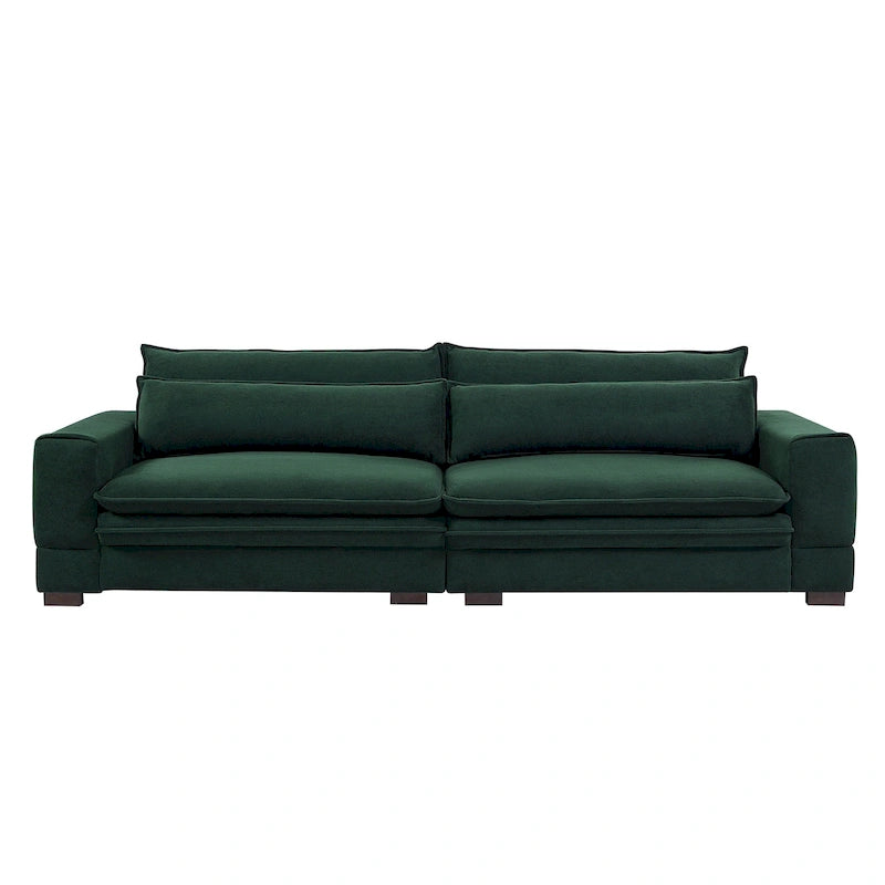 Canapé Mid-Century, canapé moderne rembourré pour salon, chambre, appartement, bureau à domicile