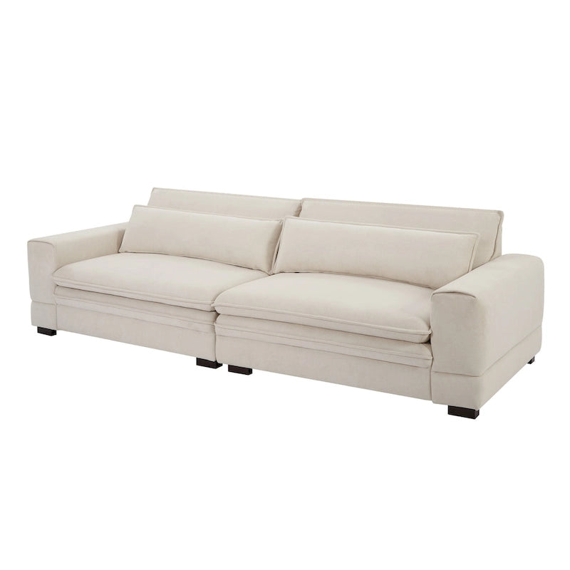 Canapé Mid-Century, canapé moderne rembourré pour salon, chambre, appartement, bureau à domicile