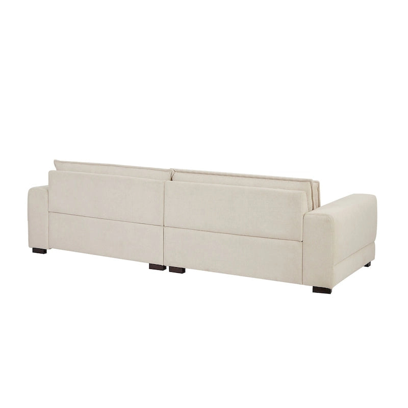 Canapé Mid-Century, canapé moderne rembourré pour salon, chambre, appartement, bureau à domicile