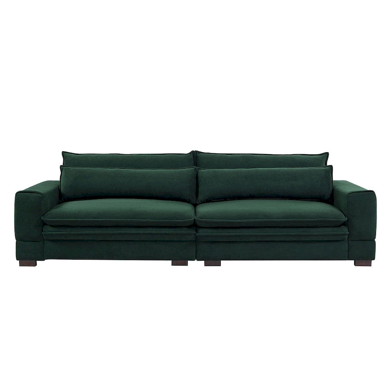 Canapé Mid-Century, canapé moderne rembourré pour salon, chambre, appartement, bureau à domicile