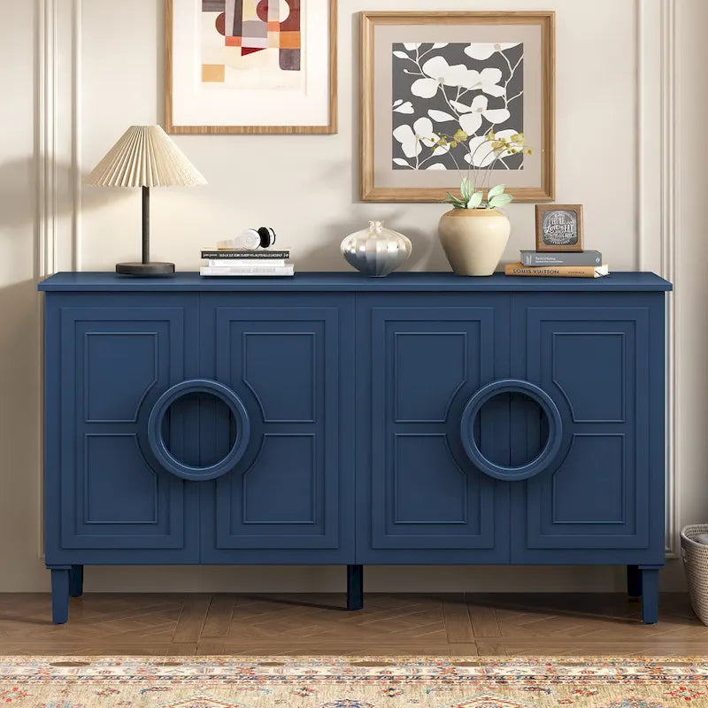 Console 59 4 portes avec poignées rondes