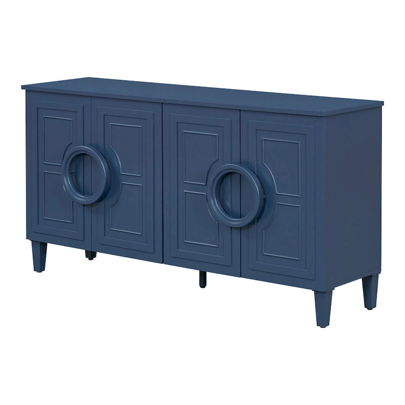 Console 59 4 portes avec poignées rondes