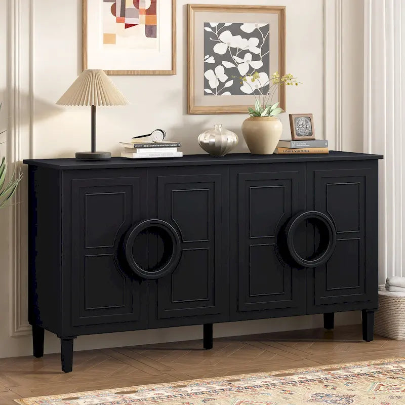 Console 59 4 portes avec poignées rondes
