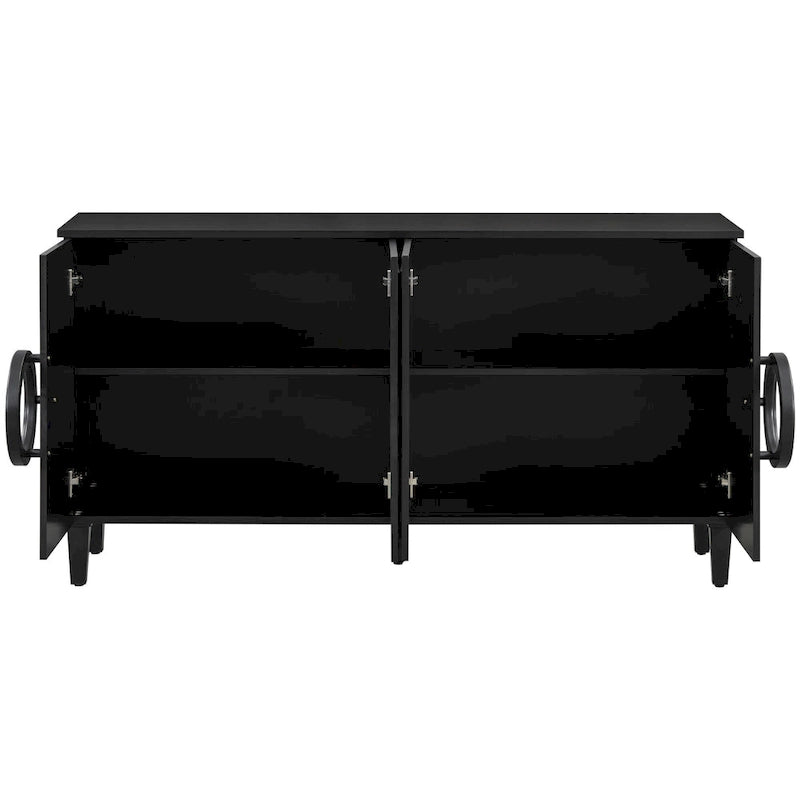 Console 59 4 portes avec poignées rondes