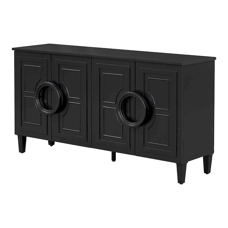 Console 59 4 portes avec poignées rondes
