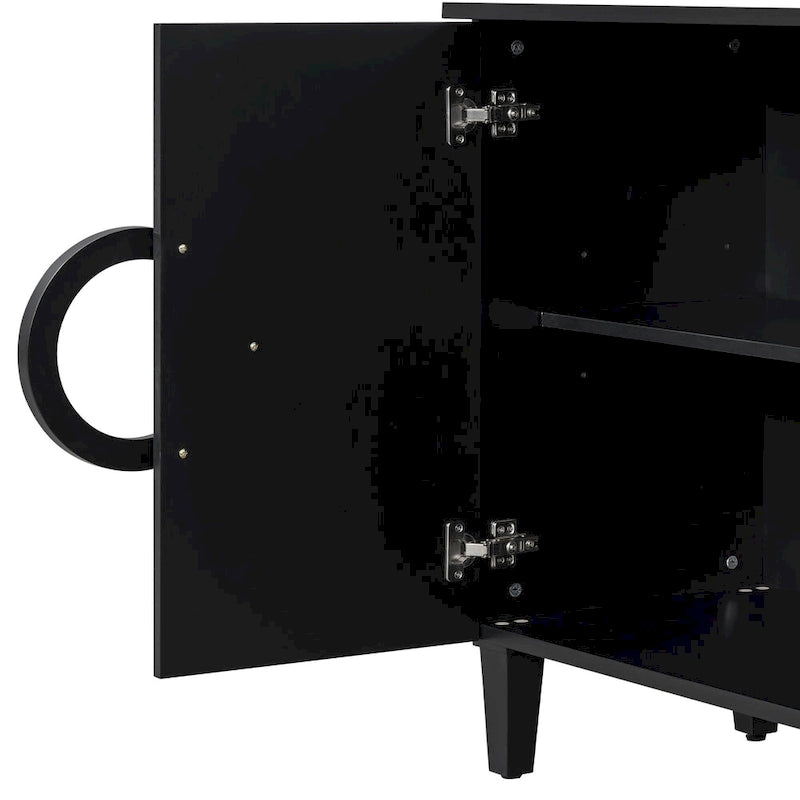 Console 59 4 portes avec poignées rondes