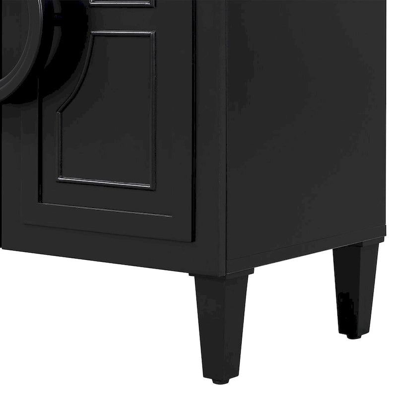 Console 59 4 portes avec poignées rondes