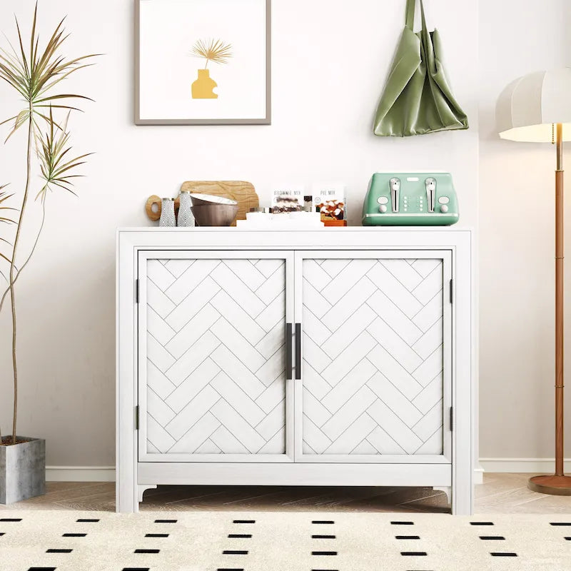 Table console avec 2 étagères