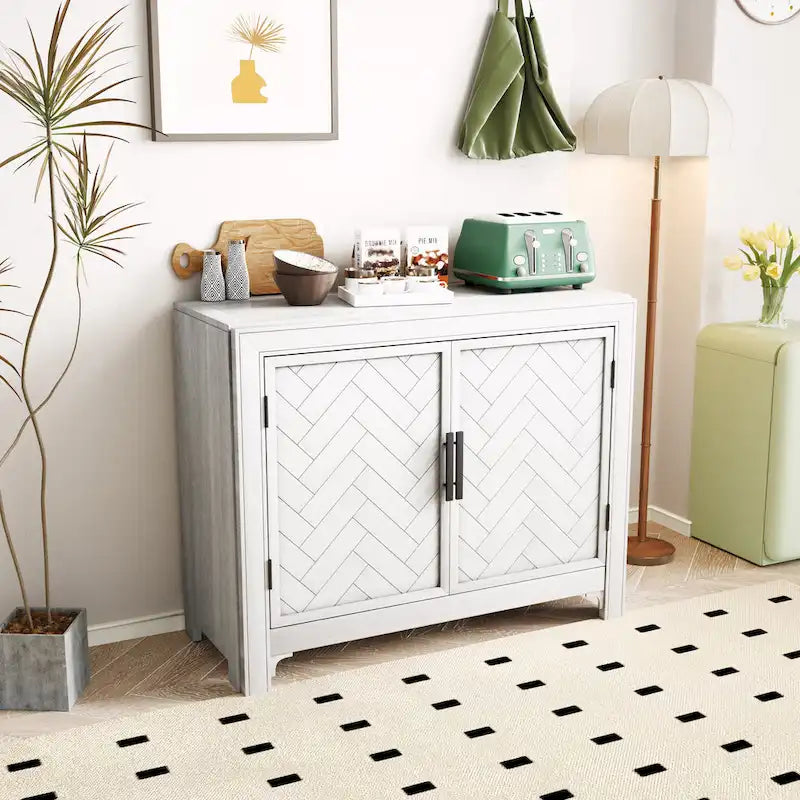 Table console avec 2 étagères