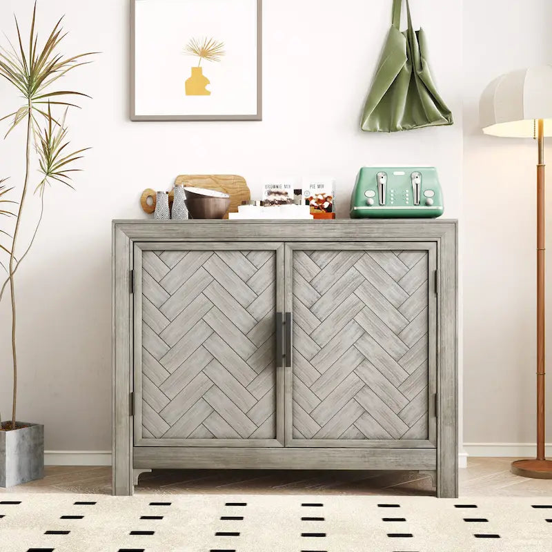 Table console avec 2 étagères