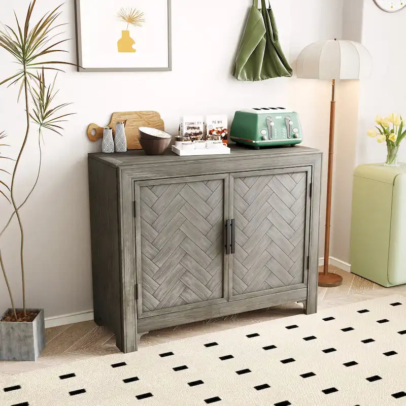 Table console avec 2 étagères