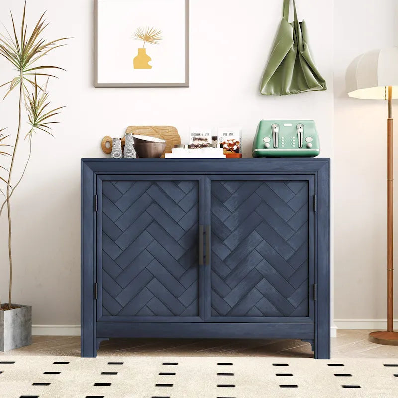 Table console avec 2 étagères