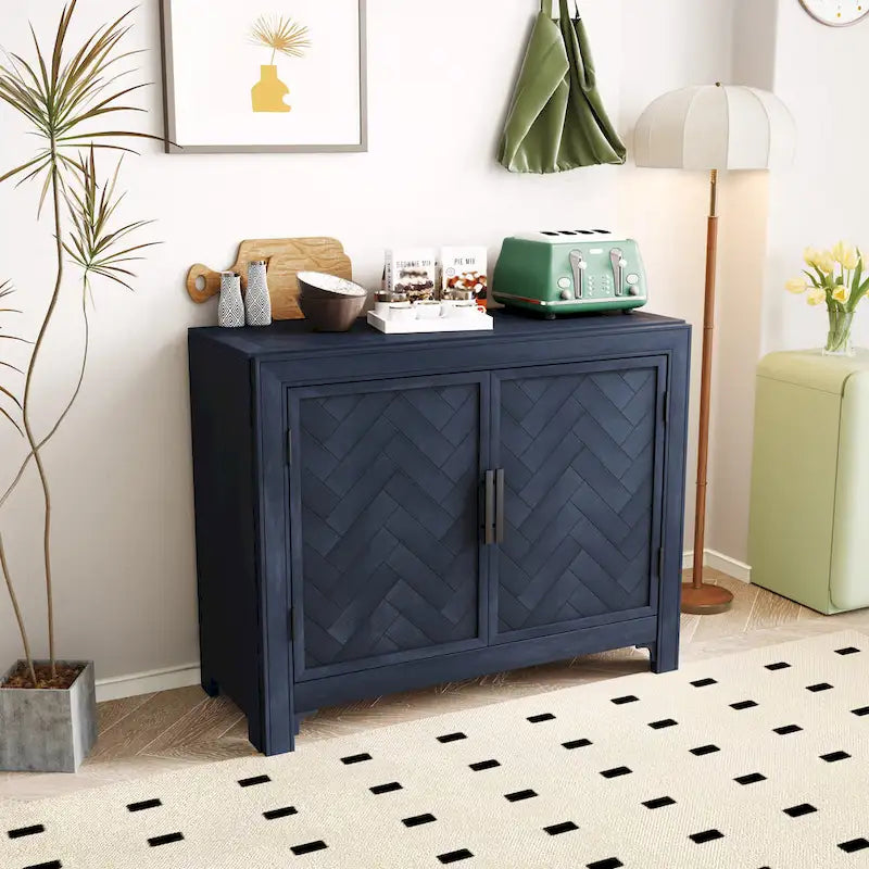Table console avec 2 étagères