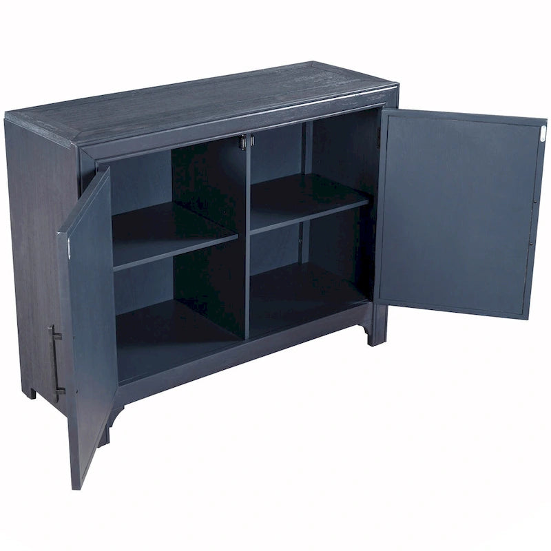 Table console avec 2 étagères