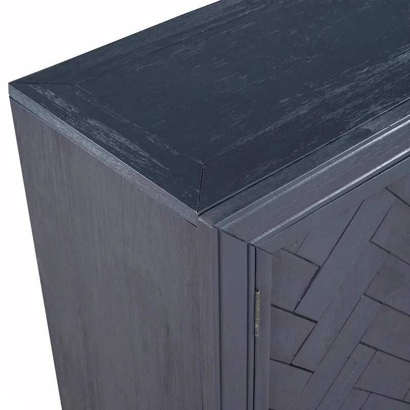Table console avec 2 étagères