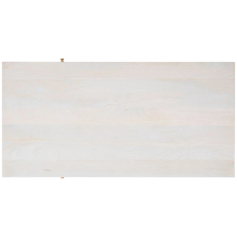 Table basse de salon à 1 tiroir et 1 étagère - 43L x 22P x 16H