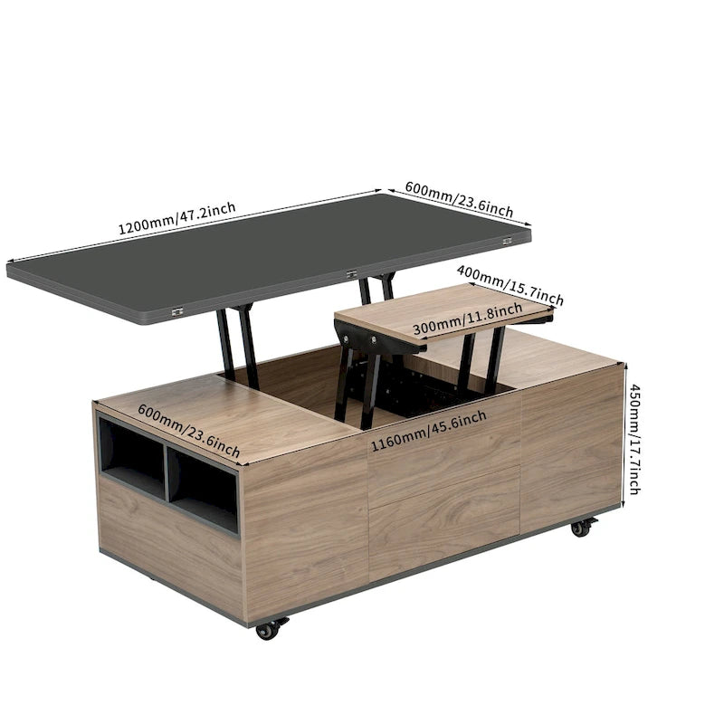 Table basse relevable