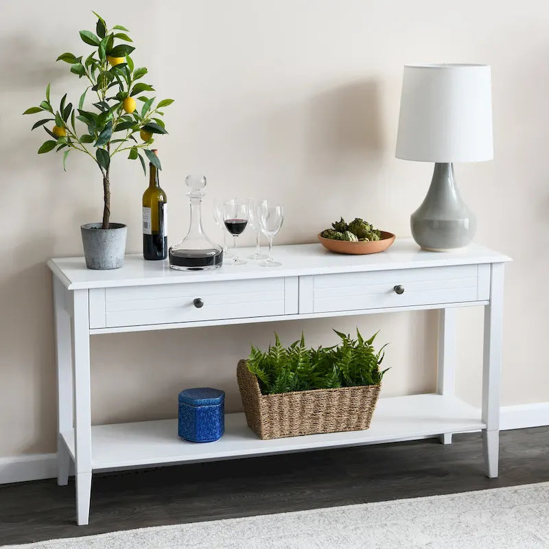 Console Pleasantville avec 2 tiroirs