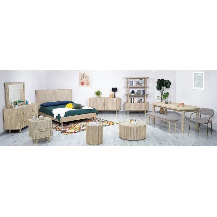 Table basse ronde Acacia