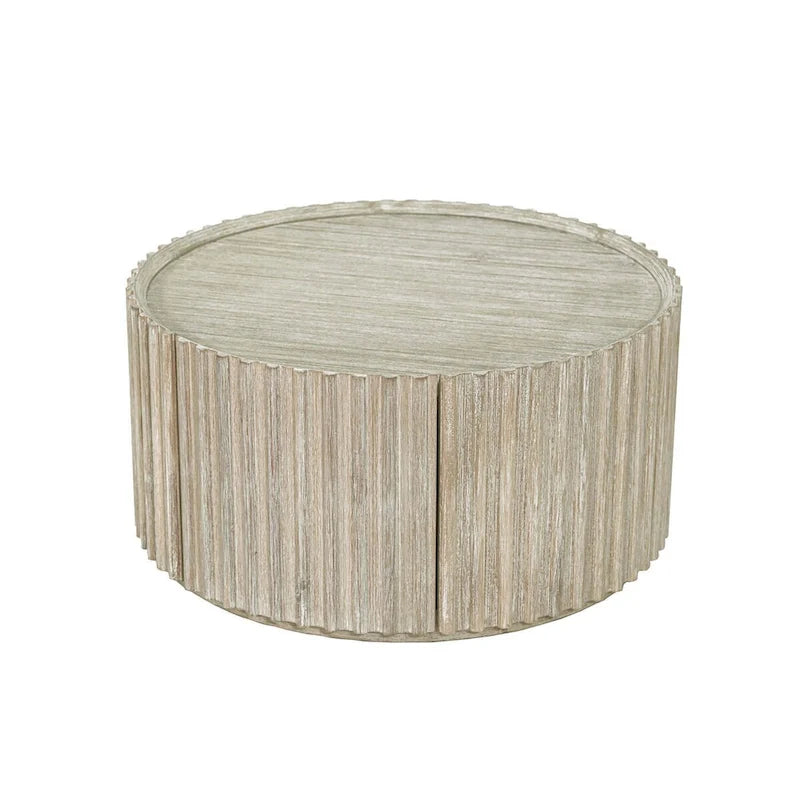 Table basse ronde Acacia