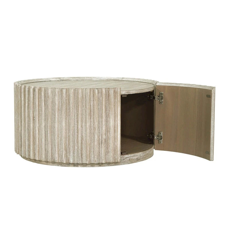 Table basse ronde Acacia