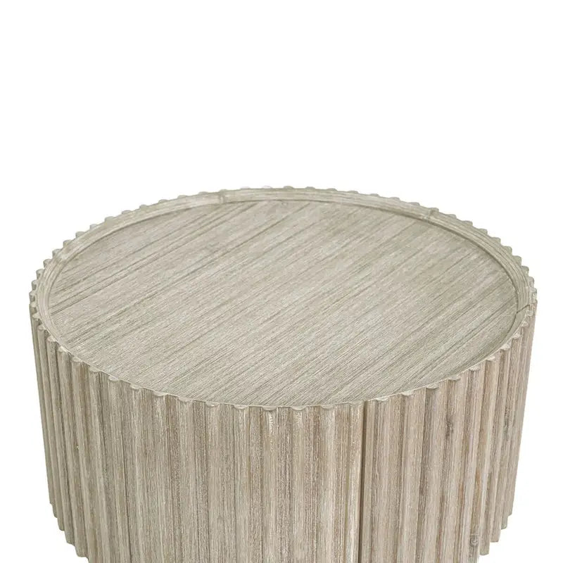 Table basse ronde Acacia