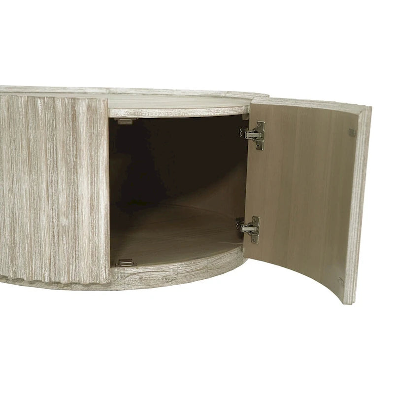 Table basse ronde Acacia