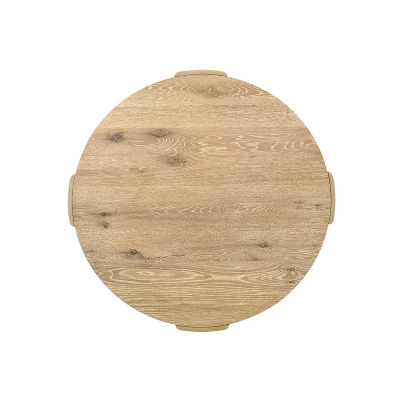 Table de salle à manger ronde de 119 cm au fini chêne